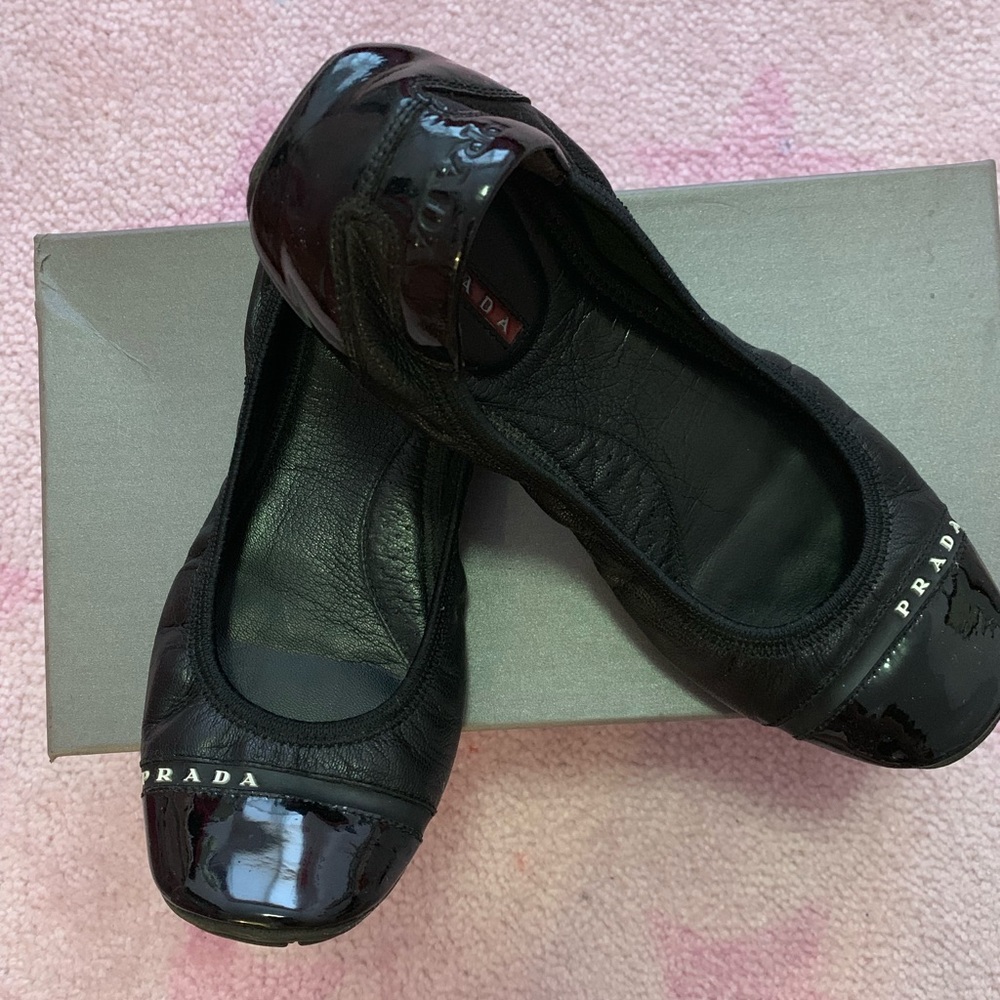 Prada ballet flats